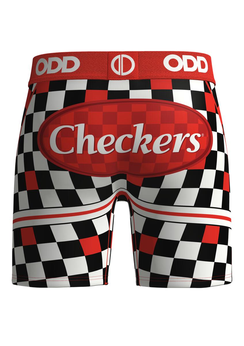 ODD Checkers - Mens Boxer Briefs XU10092MBB