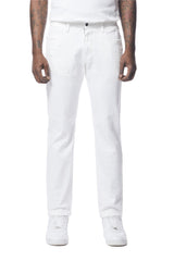 SMOKE RISE PLAIN WHITE JEANS (JP23501)