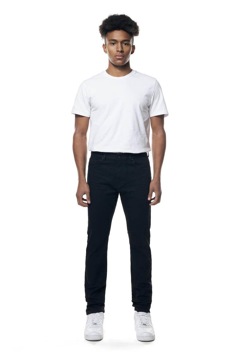 SMOKE RISE  ESSENTIAL CLEAN JEAN BLACK (JP23101)