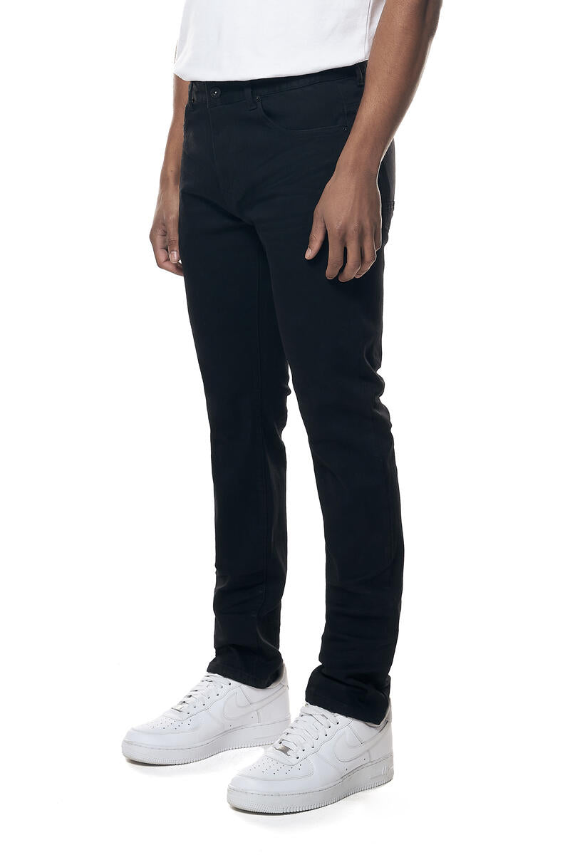 SMOKE RISE  ESSENTIAL CLEAN JEAN BLACK (JP23101)