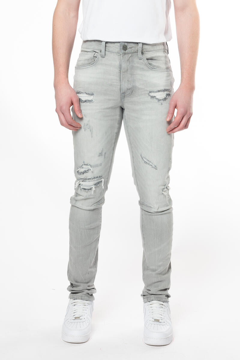 JEANS LAVADOS VINTAGE SMOKE RISE JP24101 GRIS NUBE