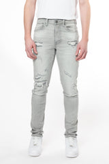 JEANS LAVADOS VINTAGE SMOKE RISE JP24101 GRIS NUBE