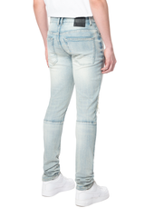 SMOKE RISE VINTAGE WASHED ELM BLUE JEANS (JP24101)