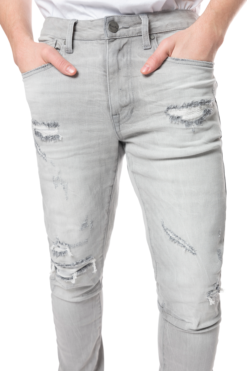 JEANS LAVADOS VINTAGE SMOKE RISE JP24101 GRIS NUBE