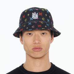 SOMBRERO DE PESCA DE MALLA CULT 625AC-CH64B PATRÓN REPETIDO CULT