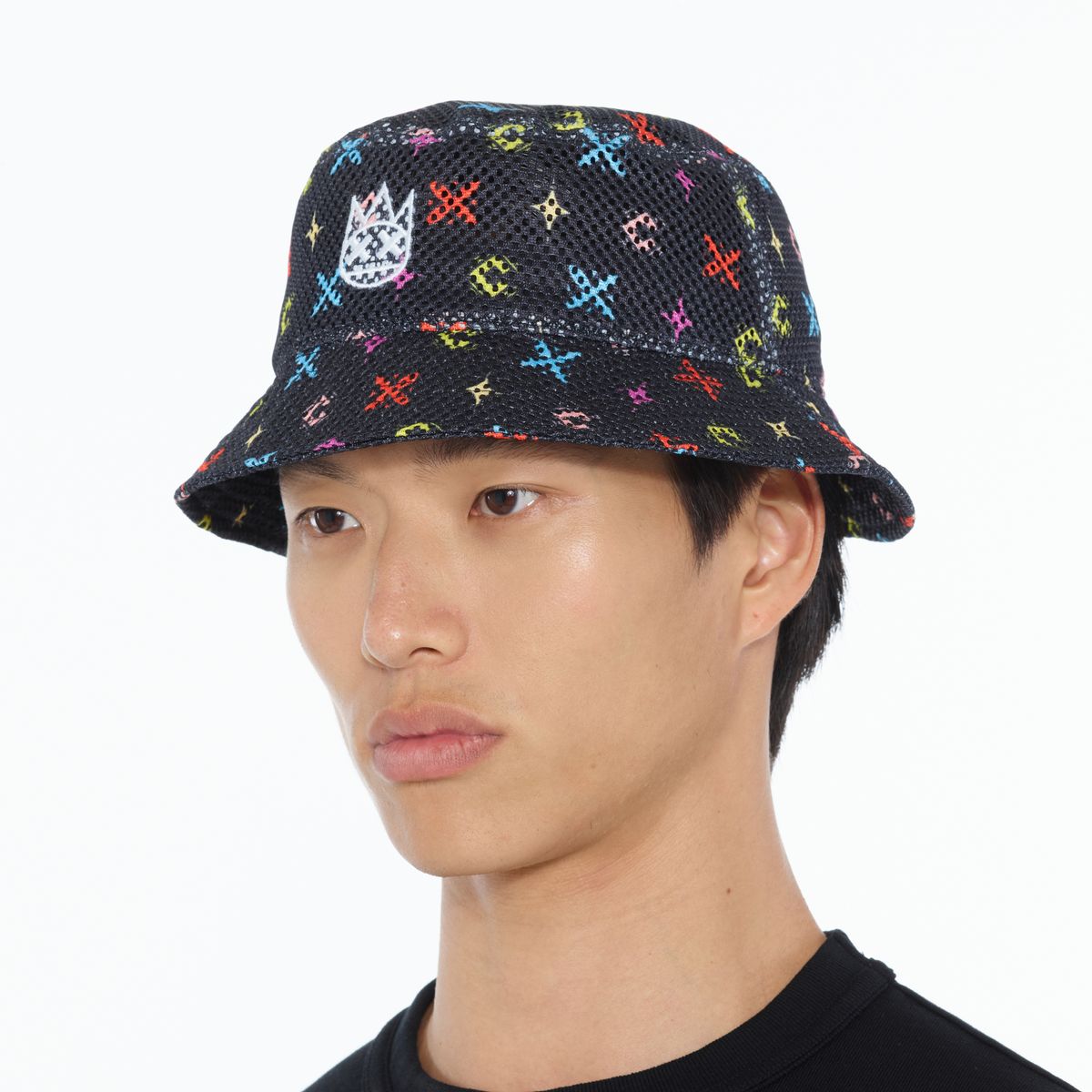 SOMBRERO DE PESCA DE MALLA CULT 625AC-CH64B PATRÓN REPETIDO CULT