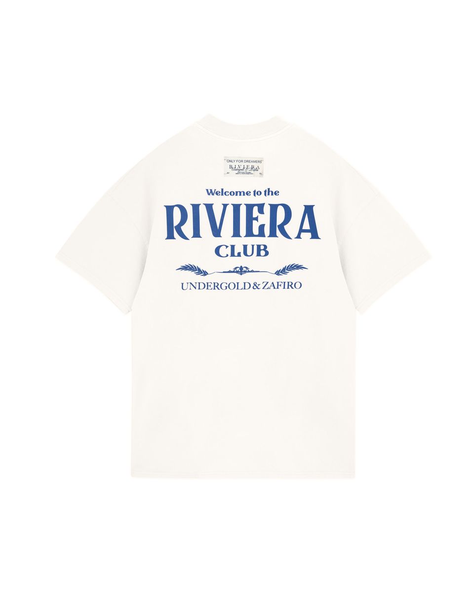 Camiseta UNDERGOLD Riviera Club Blanca 12047