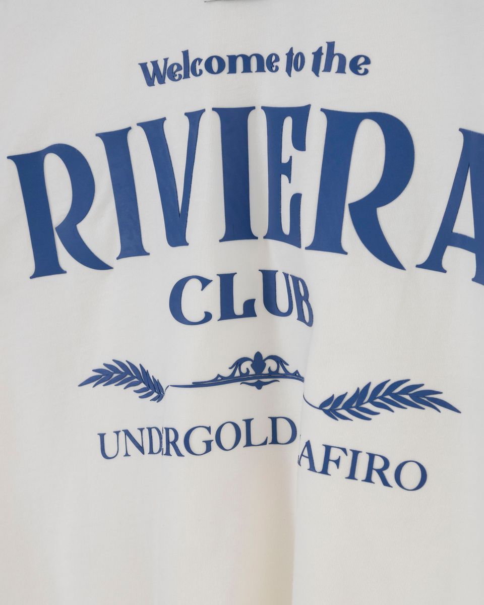 Camiseta UNDERGOLD Riviera Club Blanca 12047