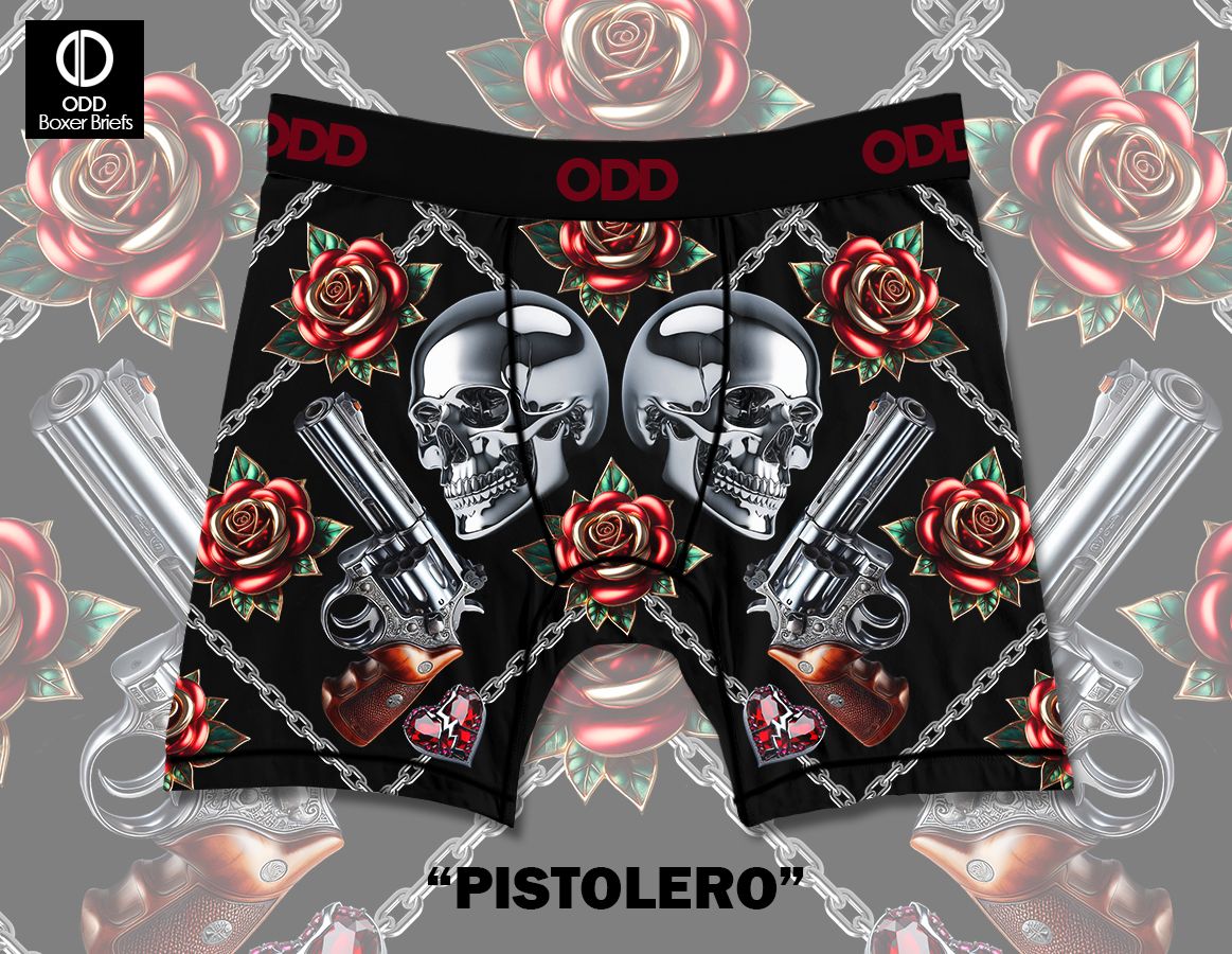 ODD Boxer Pistolero - Mens Boxer Briefs (XU41686MBB)
