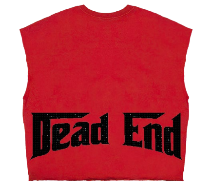 ROKU DEAD END RHINESTONES CROPPED CUT OFF SLEEVE SET RK1481644