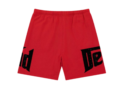 ROKU DEAD END RHINESTONES CROPPED CUT OFF SLEEVE SET RK1481644