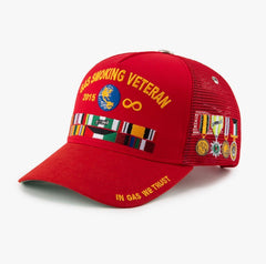 GASNYC HOOAH Gorra de camionero roja