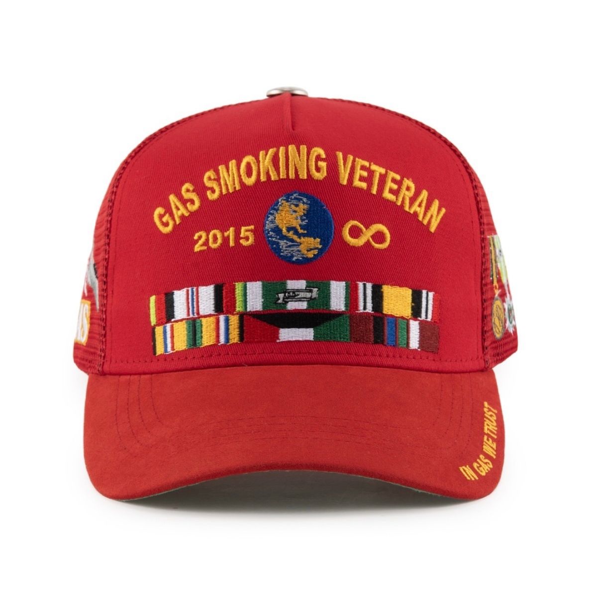 GASNYC HOOAH Gorra de camionero roja