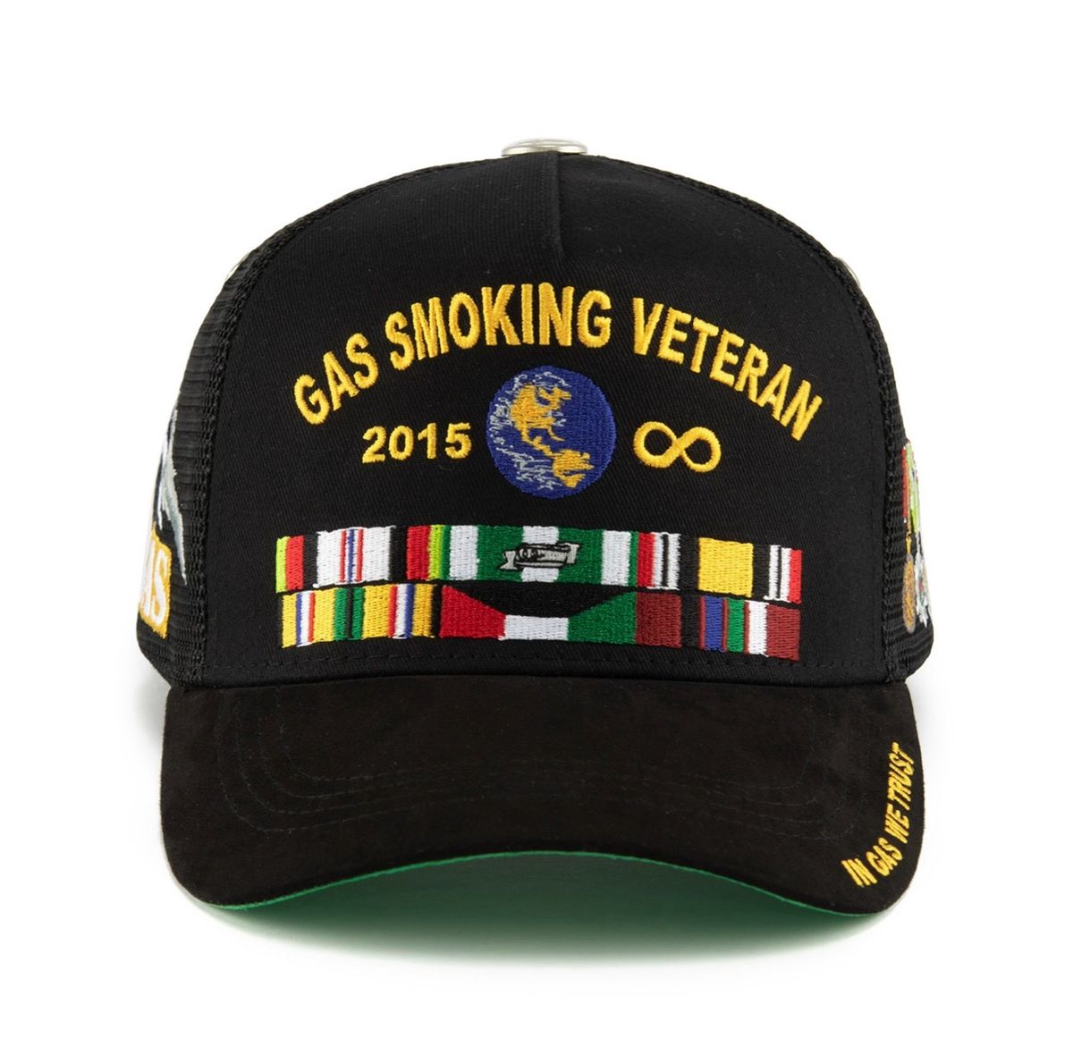 Gorra negra de camionero GASNYC HOOAH