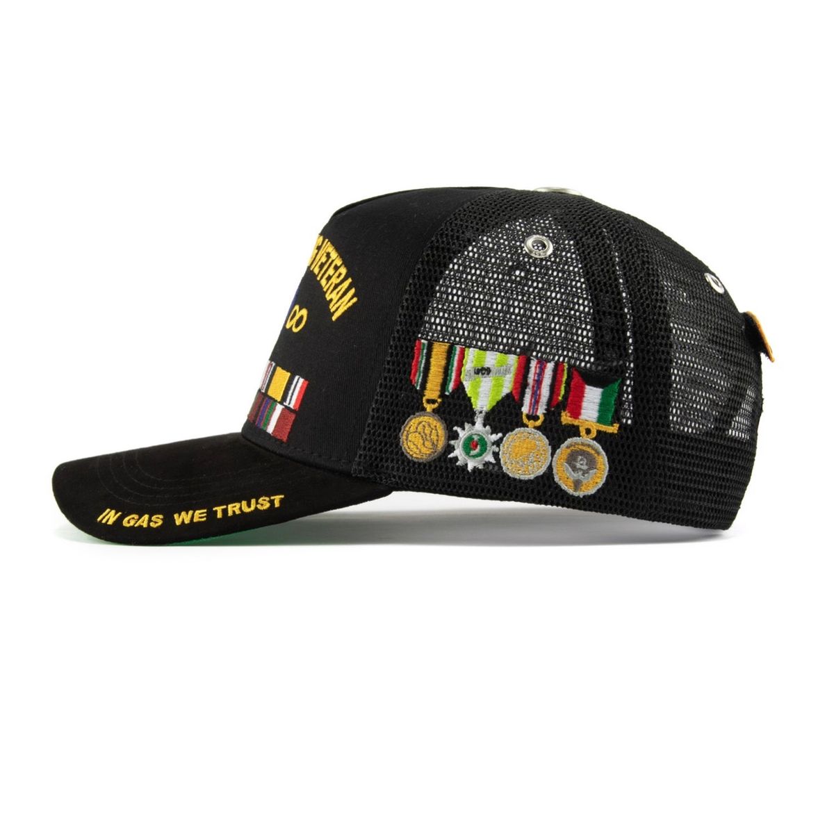 Gorra negra de camionero GASNYC HOOAH
