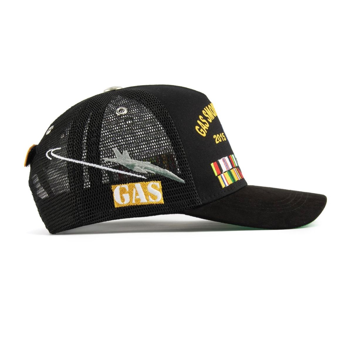 Gorra negra de camionero GASNYC HOOAH