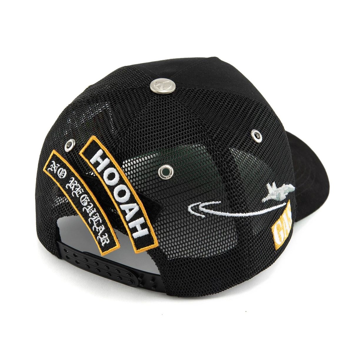 Gorra negra de camionero GASNYC HOOAH