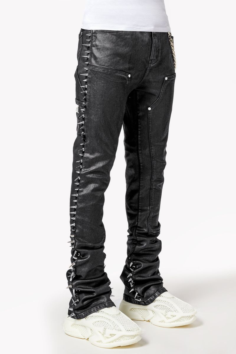 GUAPI Obsidian Black Spikes Denim Obsidian-Black-Spikes-Denim