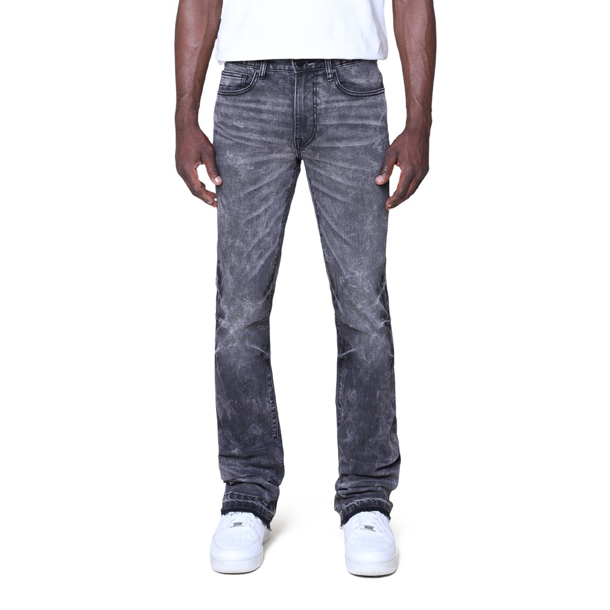 SMOKE RISE pants vintage wash clean (JP25620)