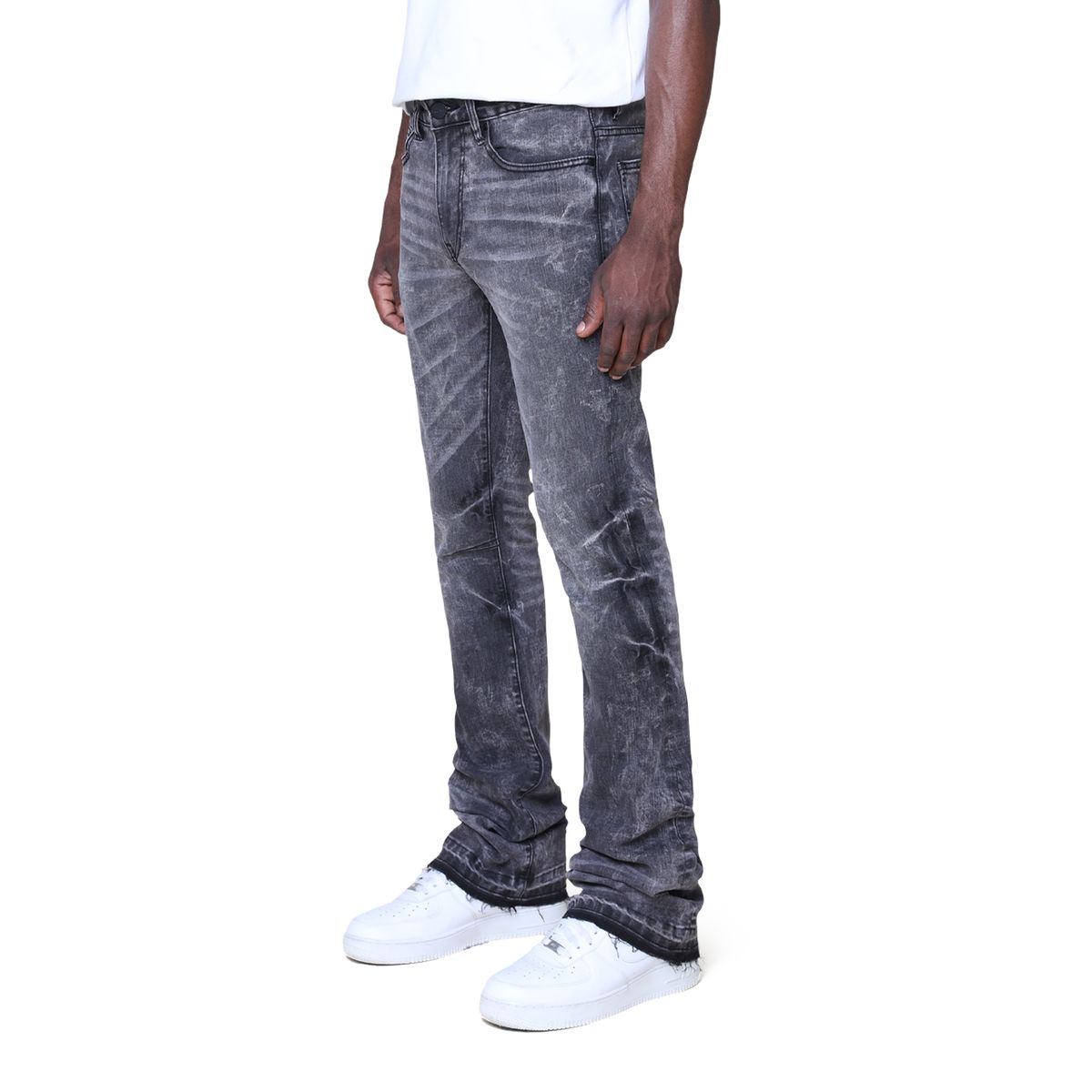 SMOKE RISE pants vintage wash clean (JP25620)