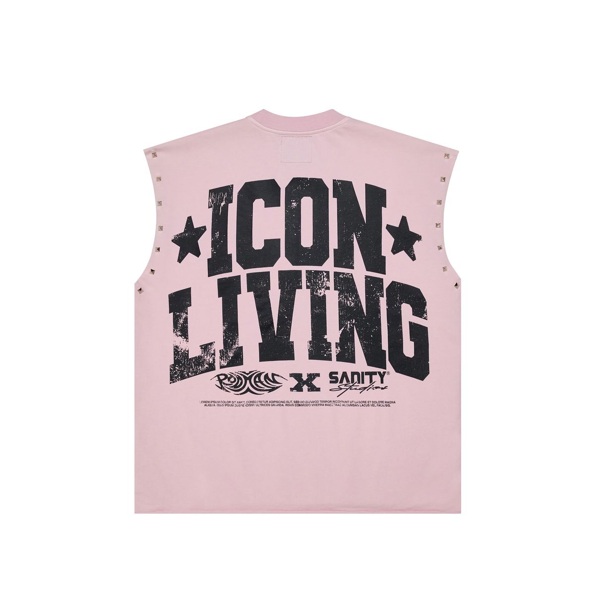 SANITY-Icon Living Sleeveless T-SHIRT (SY-014)