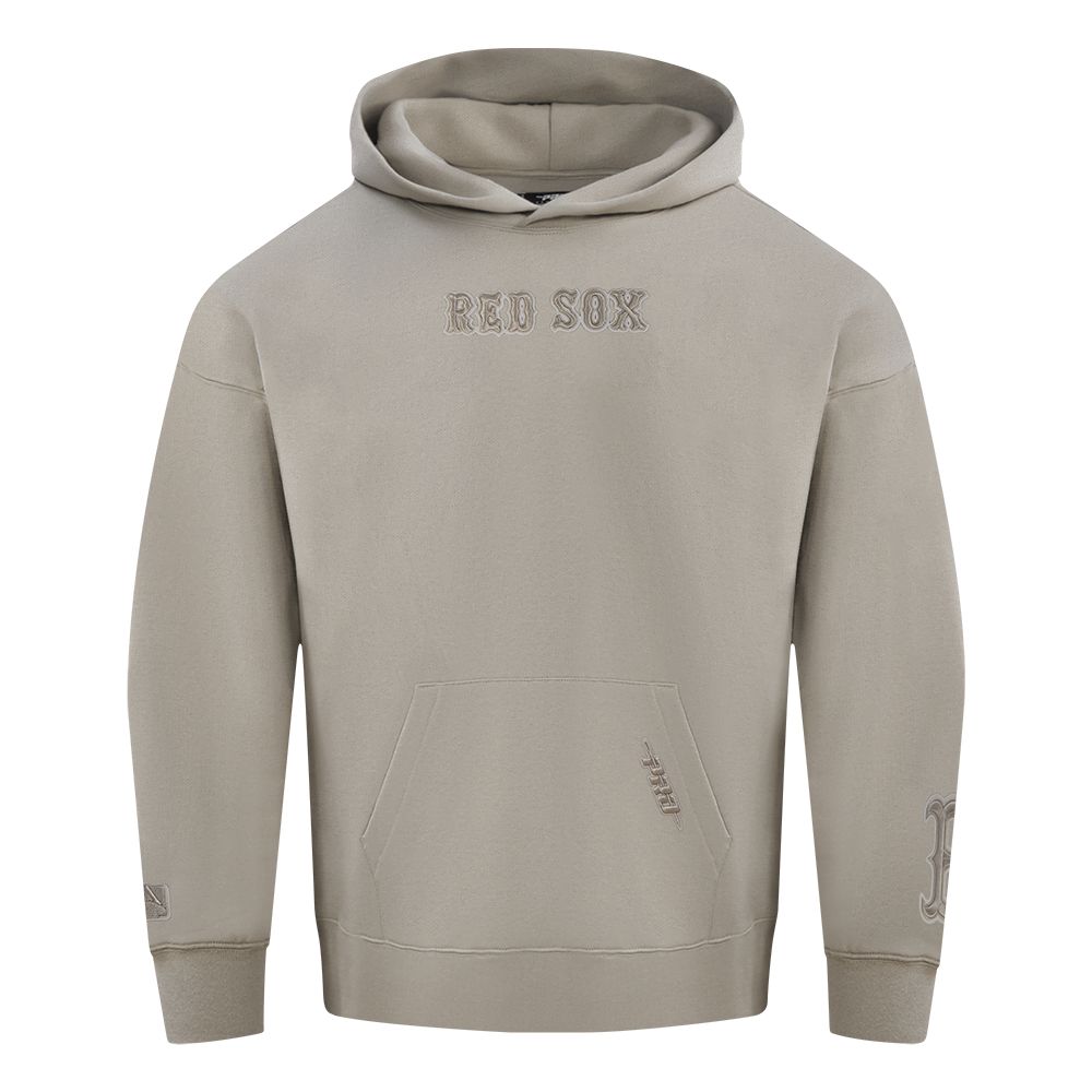 PRO BOSTON RED SOX MEN'S PULL OVER HOODIE WINGSPAN LBR5314743 TAU CREAM