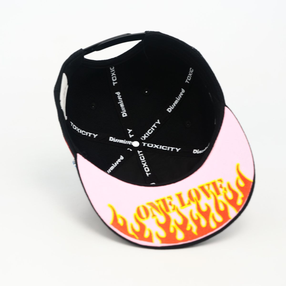 TOXICITY TOXICITY 333 SNAPBACK TD001-900-TOX333 BLACK Snapback Hats