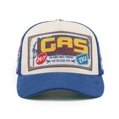 GAS NYC hat (Full Station hat (Blue))
