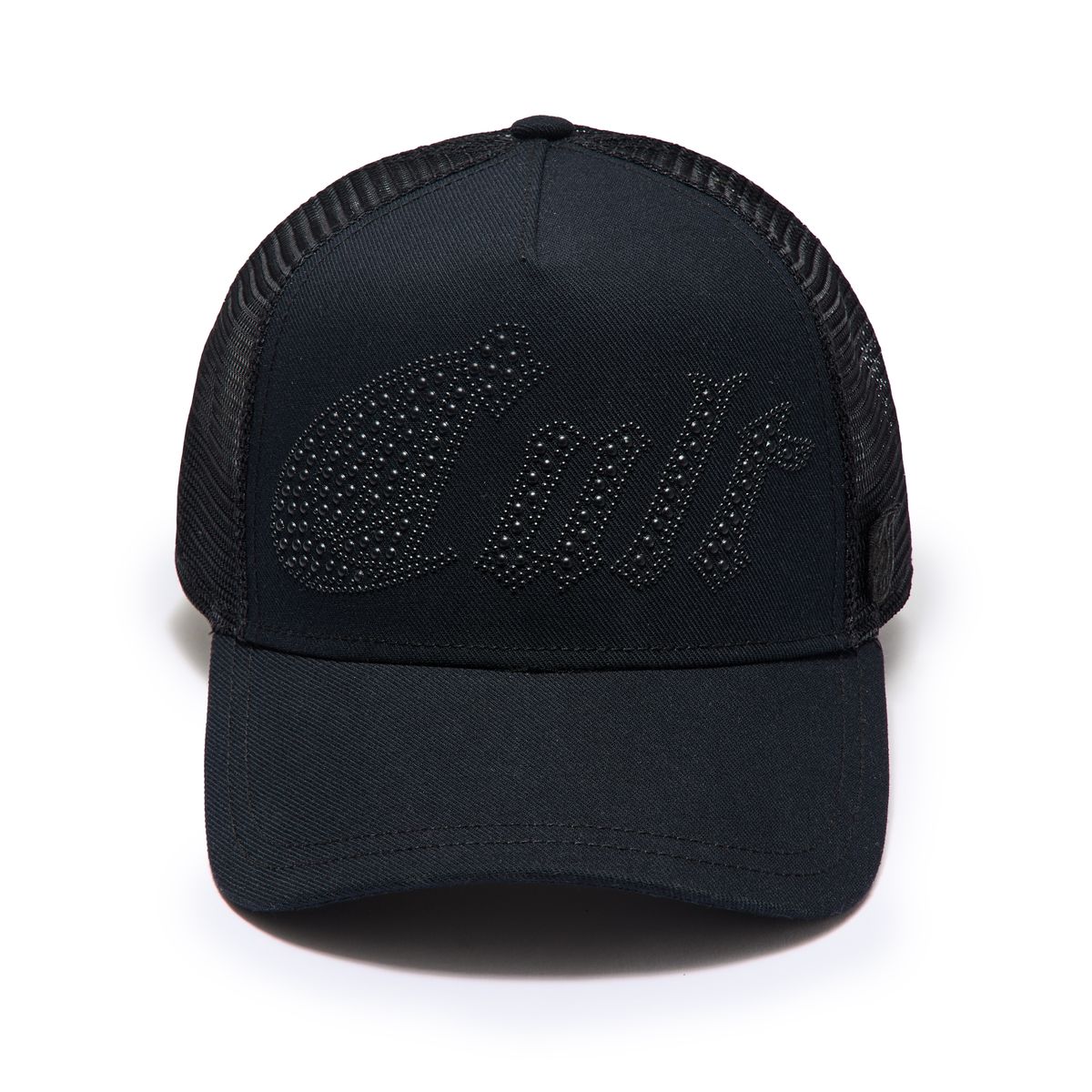 CULT OF INDIVIDUALITY METAL STUDS MESH BACK TRUCKER HAT (626AC-CH91A)
