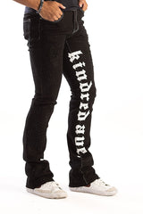 KINDRED RHINESTONE demin jeans black kd2211