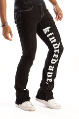 KINDRED RHINESTONE demin jeans black kd2211