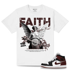 RISQ TAKERS t-shirt RISQ TAKERS Faith over Fear V2 WHITE 2