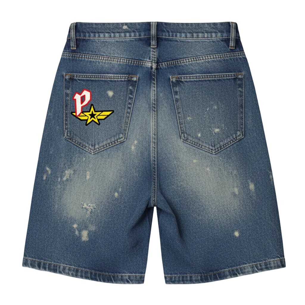 PARADISE LOST SHORT Paradise Patchwork Shorts (PL00863)