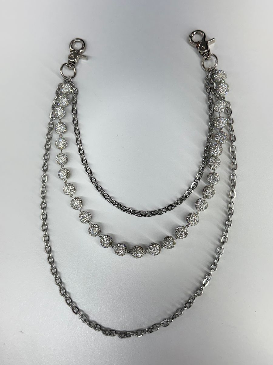 DRUNZ Diamond Sphere Triple Chain (DZ2036)