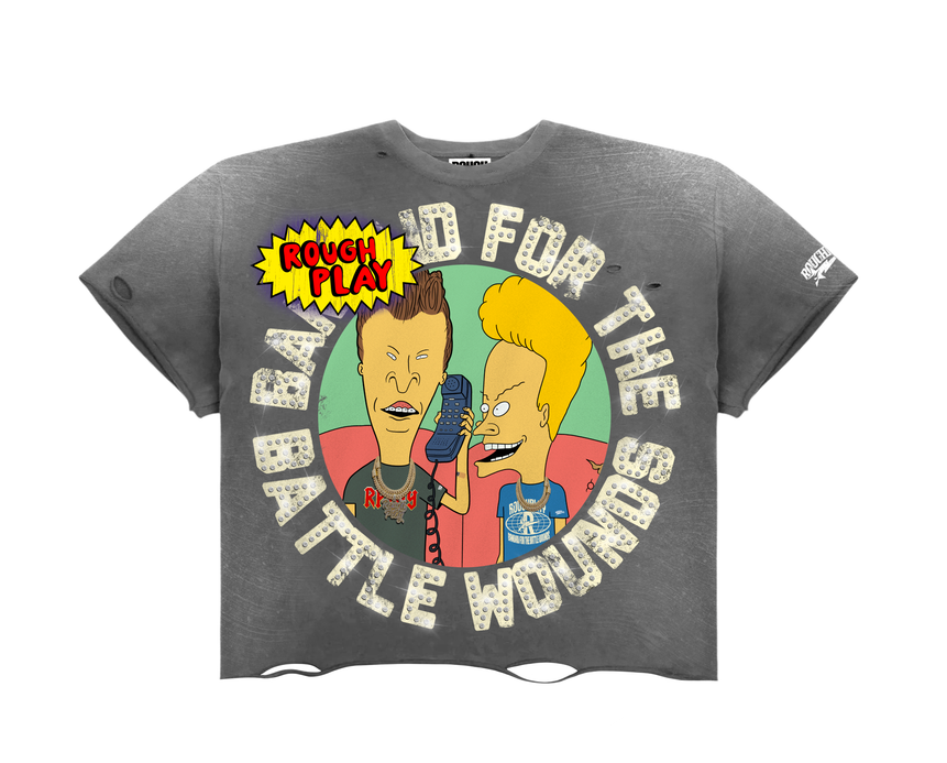 ROUGH PLAY T-SHIRT (BEAVIS & BUTTHEAD VAN SHIRT)