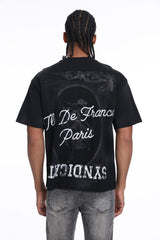 THE SYNDICATE t-shirts Capital P" Black/OS (SYN_TEE 1 (2))