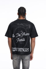 THE SYNDICATE t-shirts Capital P" Black/OS (SYN_TEE 1 (2))