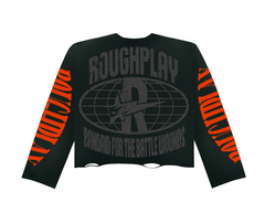 ROUGH PLAY LONG-SLEEVED T-SHIRT (Warning Long Sleeve (GREEN))