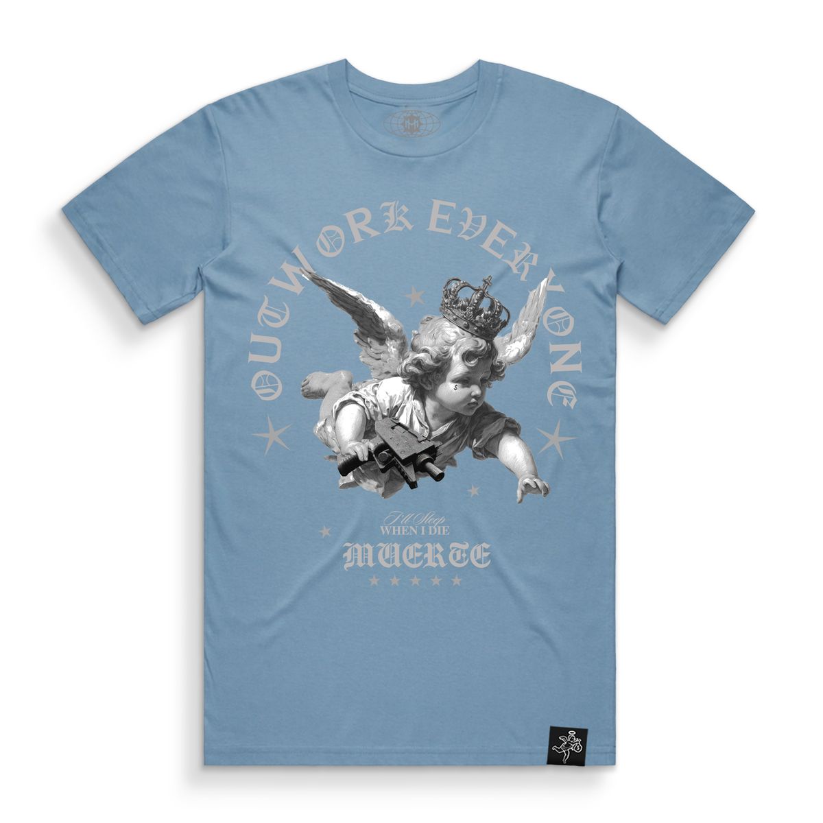 HASTA MUERTE t-shirt  UZI TAKE OVER style AS5001