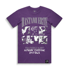 HASTA MUERTE T-SHIRT OE Images Black STYLE AS5001