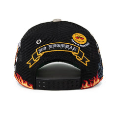 GAS NYC hat Vengeance Trucker (Black)