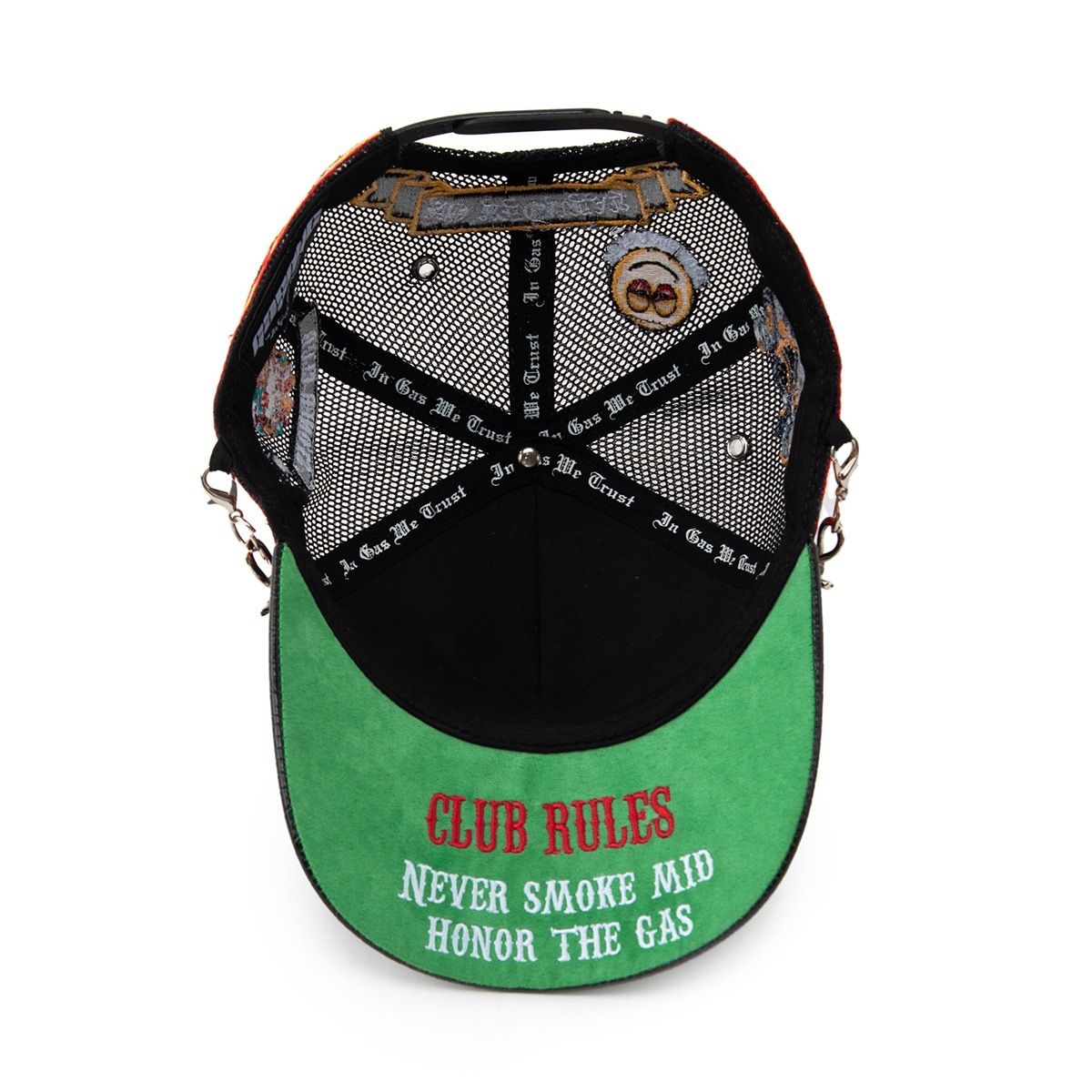 GAS NYC hat Vengeance Trucker (Black)