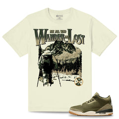 RISQ TAKERS t-shirt RTDe - Not All Who Wander Are Lost - NATURAL NL 2