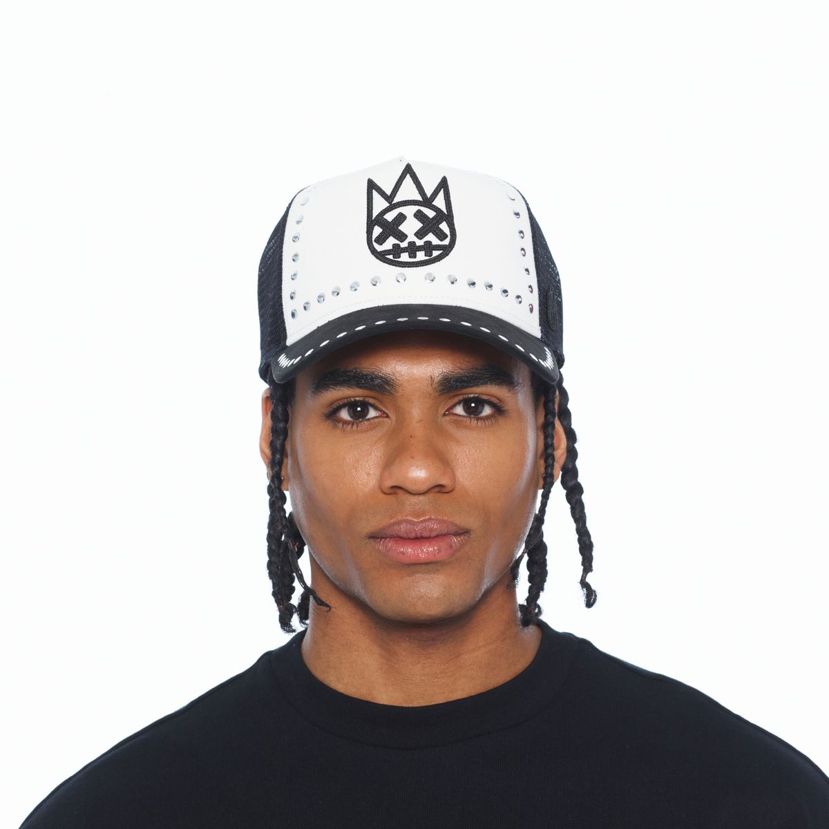 CULT OF INDIVIDUALITY HAT  MESH BACK TRUCKER CURVED VISOR " DIVINE SOUNDS"