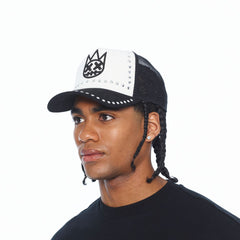 CULT OF INDIVIDUALITY HAT  MESH BACK TRUCKER CURVED VISOR " DIVINE SOUNDS"