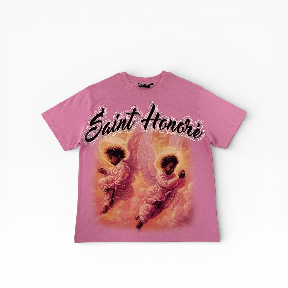 CONCEPT LA t-shirts "Honore 1" Tee - Pink (CONST_1)