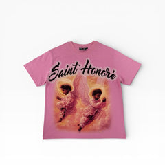 CONCEPT LA t-shirts "Honore 1" Tee - Pink (CONST_1)