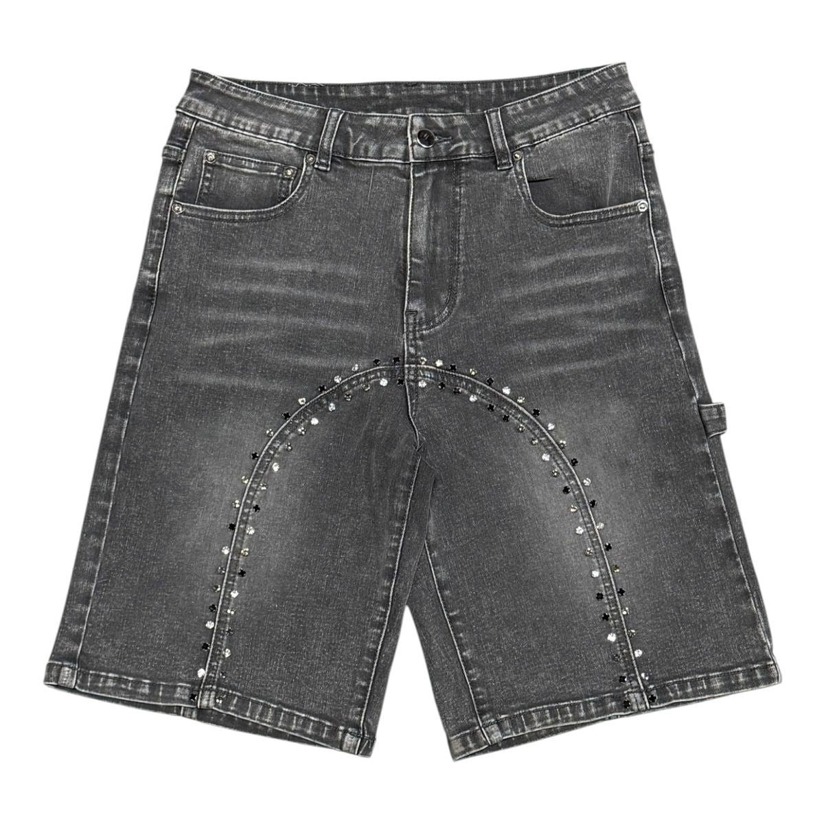 CONCEPT LA SHORT "Aspen" Grey Wash (CSHORTS_6 (1))