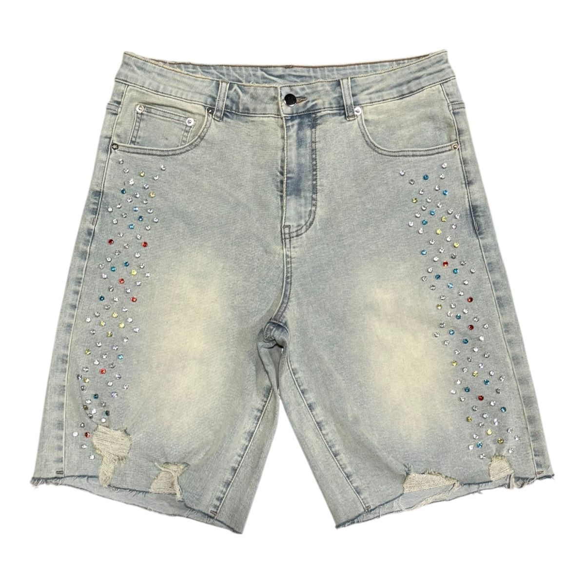 CONCEPT LA short "Elliot" Vtg Blue Wash (CSHORTS_7)