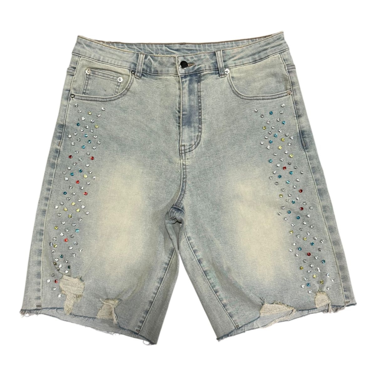 CONCEPT LA short "Elliot" Vtg Blue Wash (CSHORTS_7)